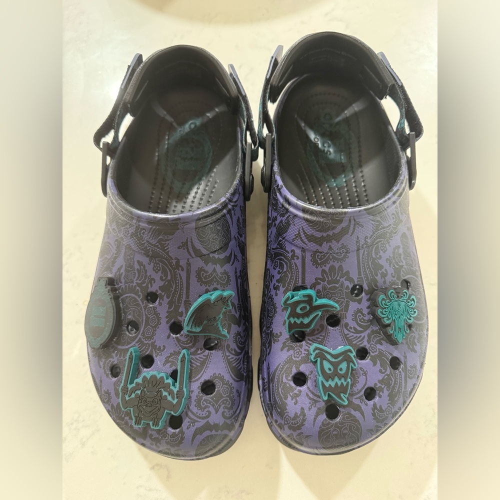 Brand new Disney Parks Haunted Mansion 2024 crocs